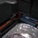 Subaru Forester-установка усилителя