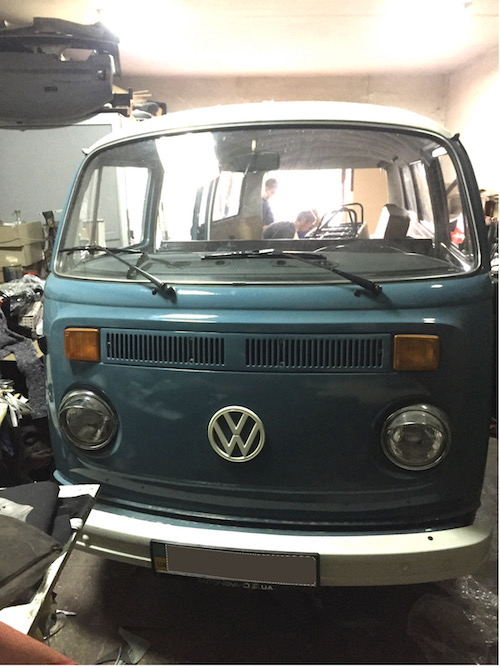 восстановление Volkswagen T2B
