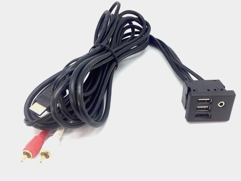 USB, HDMI, AUX удлинитель для автомобиля