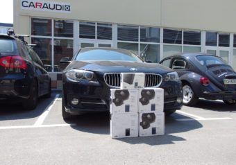 создание процессорной аудиосистемы Audison в BMW 5 F10