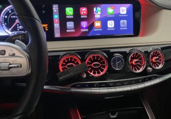 CarPlay для Mercedes S-Class W222