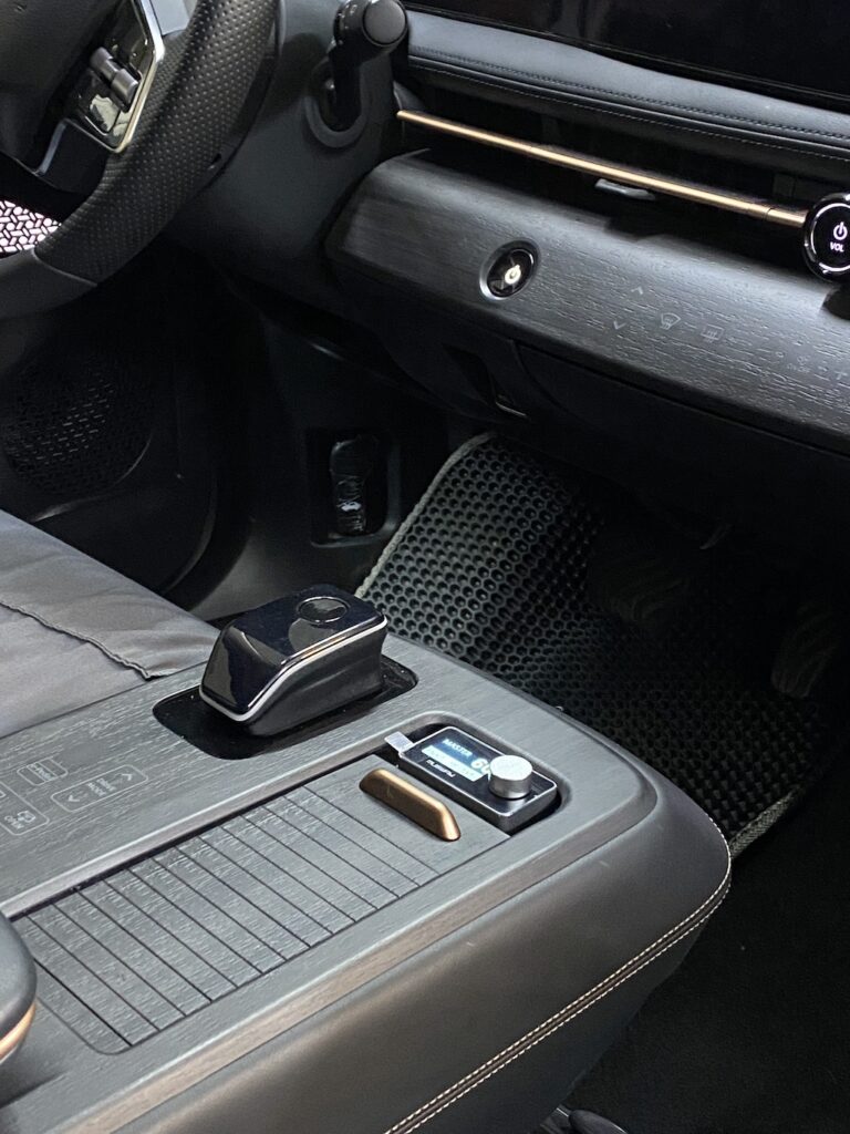 Nissan Ariya with new car audio and CarPlay on the standard monitor